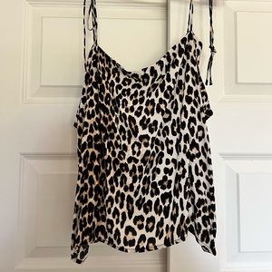 Women’s cheetah print top